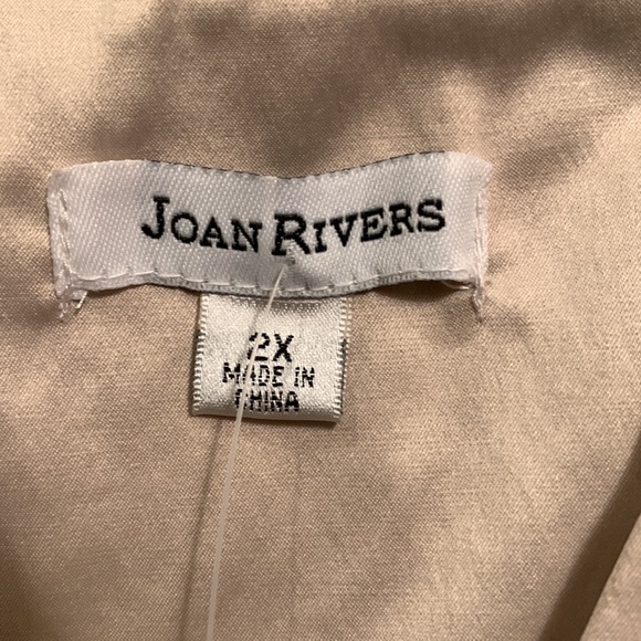 NEW Joan Rivers Classic Double~Breasted Trench Coat Belted Collar SZ 2X - Picture 6 of 16